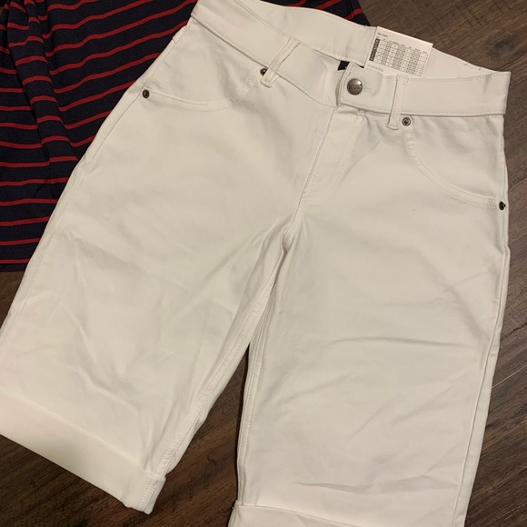 HUE BOYFRIEND SHORT , WHITE , XS - Picture 7 of 8